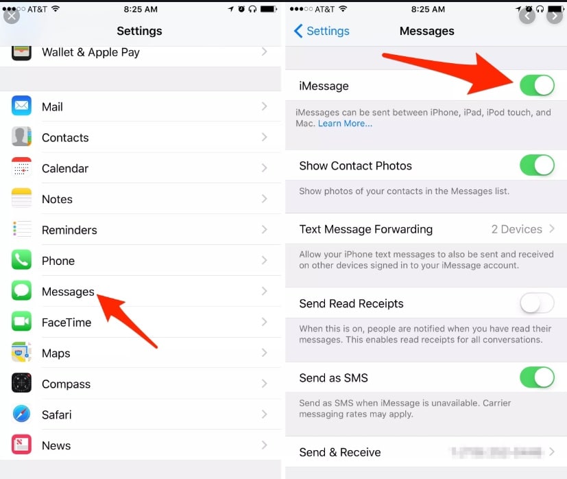 enable-imessage