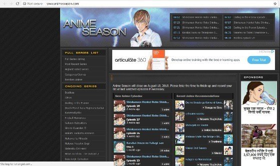 Anime-Season-best alternatives to AnimeHeaven