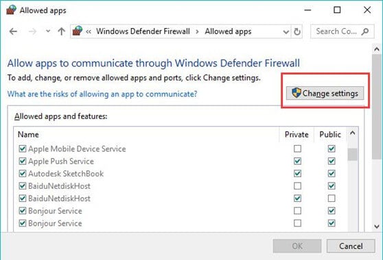 How To Fix SKSE64 Not Working Issue-change-settings-in-windows-firewall-1
