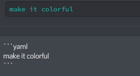 Discord color format-Cyan