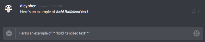 discord formatting-How to Create Bold Italicized Text in Discord