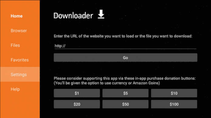 download url of the spectrum tv app for firestick