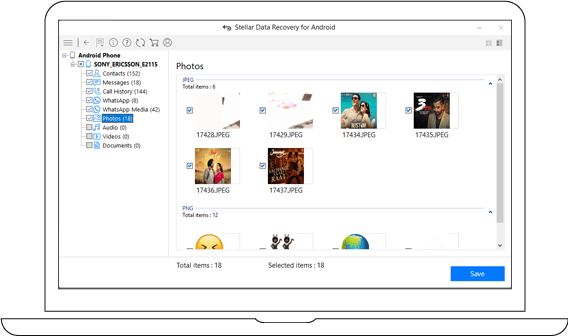 Stellar free Android data recovery software