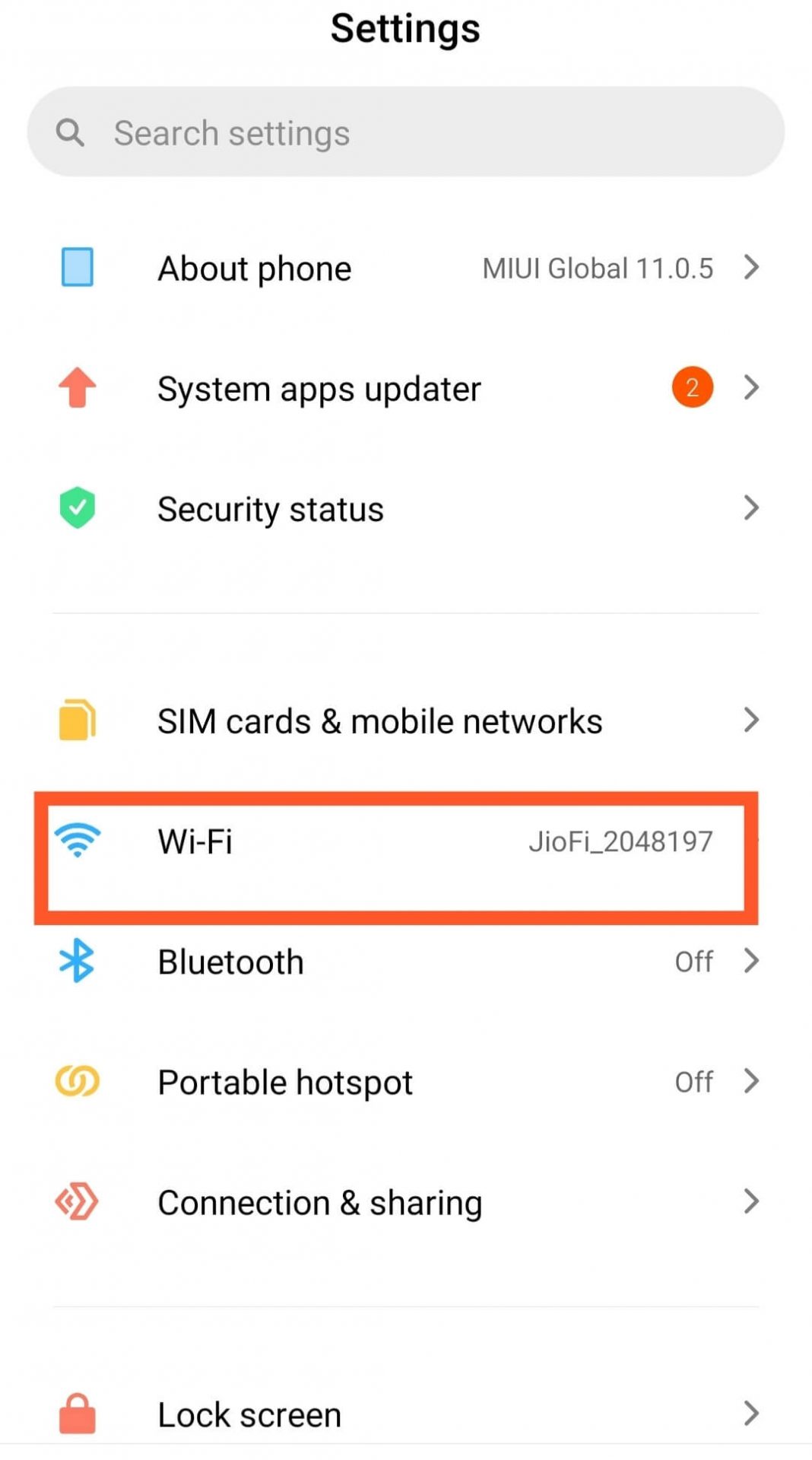 how to change my mobile ip address