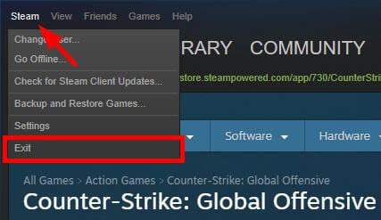 vac was unable to verify your game session-Repair Steam Client-1
