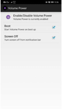 turn off phone without power button-using third party app