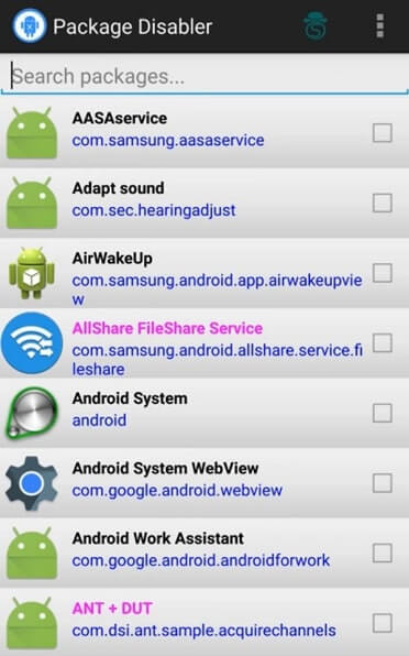 What is AASAservice Samsung app
